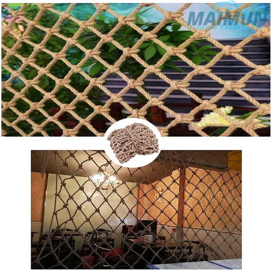 HEMP ROPE NET FOR DECORATION AND CLIMBING