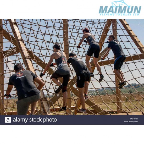 HEMP ROPE NET FOR DECORATION AND CLIMBING
