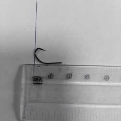 BARBED FISHING HOOK SIZE 10 10PCS/PKT