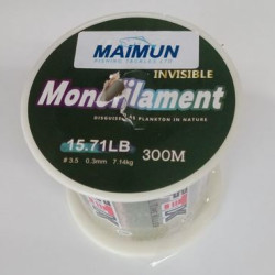 INVISIBLE FISHING LINE 0.3MM X 300 METERS