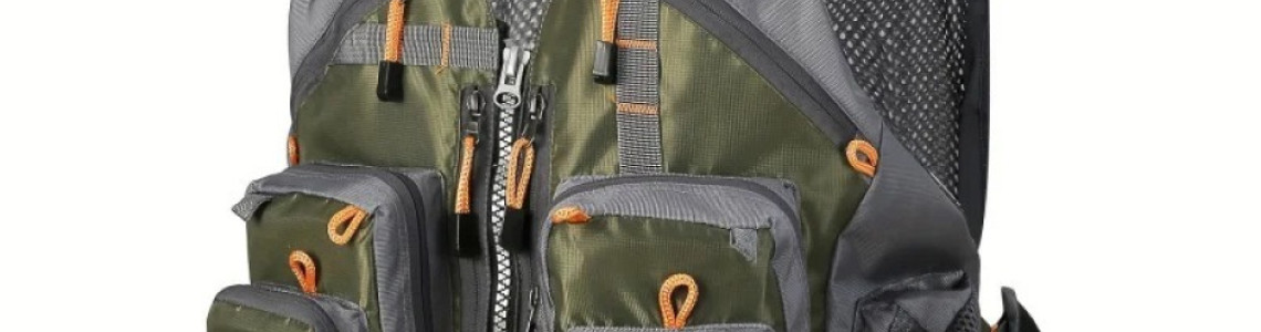 Conquer Any Waters: The Ultimate Multi-Pocket Fishing Vest with Detachable Backpack