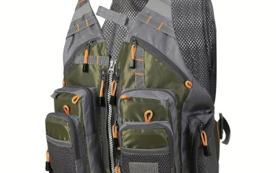 Conquer Any Waters: The Ultimate Multi-Pocket Fishing Vest with Detachable Backpack