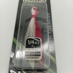 MUSTAD BIG EYE BUCK TAIL JIG 1/4  OZ X 7GR