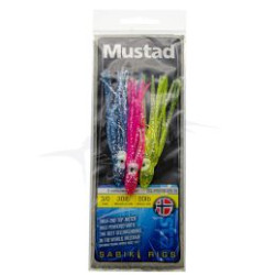 MUSTAD SABIKI RIGS CL X RIG SQUID
