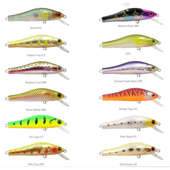 MUSTAD SCURRY MINNOW 55S MLSM55S-OT-1