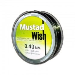 MUSTAD WISH 0.40MM X 20LB/9.1KG/300MTRS