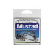 MUSTAD BALL BEARING SWIVEL WITH WELDING RING & CROSS LOCK SNAP
