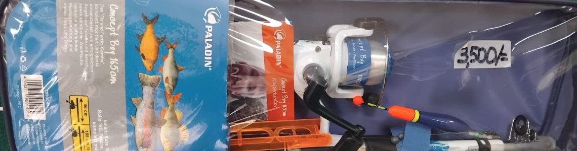 PALADIN FISHING ROD AND REEL SET