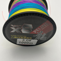 PE BRAIDED FISHING LINE MC 30LB X 1000 METERS