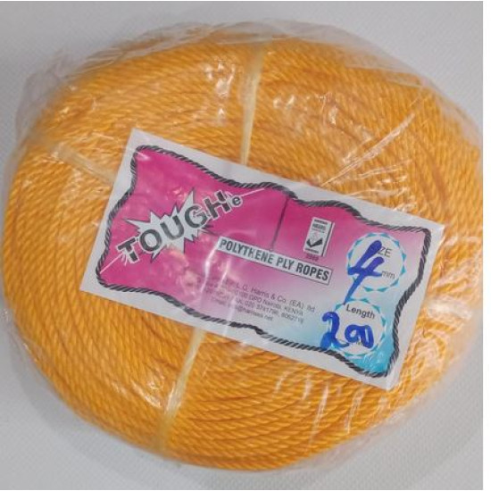 PE ROPE 4MM X 200 METERS 