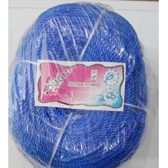 PE ROPE 6MM X 200 METERS 