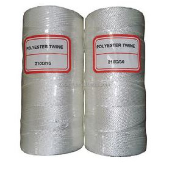 POLYESTER FISHING TWINE  X 500 GRAMS X 1  BOX X 1 PC