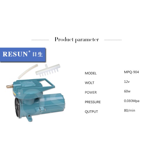 RESUN MPQ-904 AIR PUMP RESUN MPQ-904 AIR PUMP