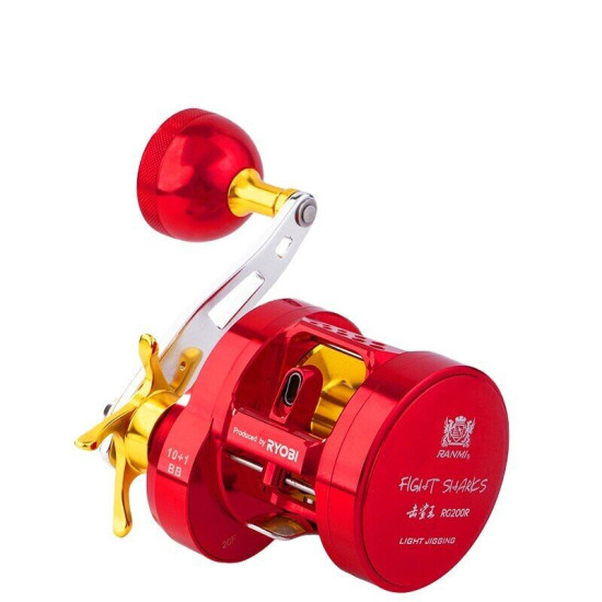 RANMI LIGHT JIGGING REEL RED RANMI LIGHT JIGGING REEL RED