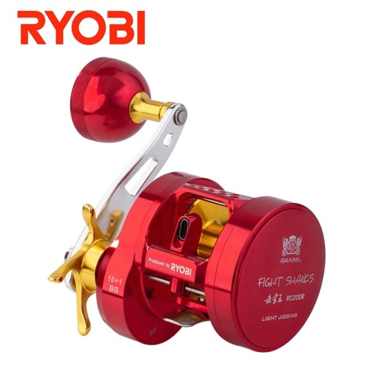 RYOBI RANMI FIGHT SHARKS SLOW JIGGING FISHING REEL RYOBI RANMI FIGHT SHARKS SLOW JIGGING FISHING REEL