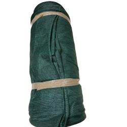 PRIVACY SCREEN SHADE NET 90% DARK GREEN WITH WOVEN EYELETS 50 METERS X 4 METERS