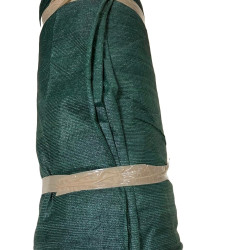 PRIVACY SCREEN SHADE NET 90% DARK GREEN WITH WOVEN EYELETS 50 METERS X 4 METERS