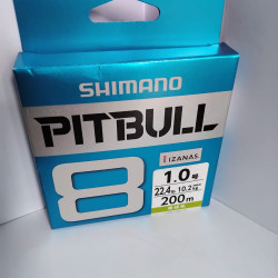 SHIMANO PITBULL 22.4LB X 200 METERS 