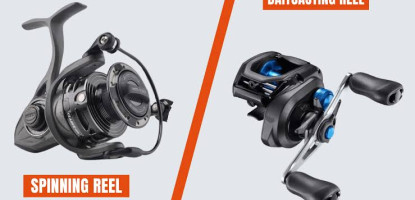 SPINNING  VS BAITCASTING REEL