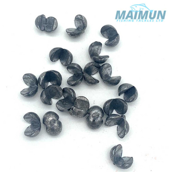 SPLITSHOT WEIGHT 0.6 GRAMS 20PCS/PKT SPLITSHOT WEIGHT 0.6 GRAMS 20PCS/PKT