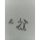TREBLE HOOKS SIZE 1 5PCS/PKT