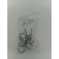 TREBLE HOOKS SIZE 4 5PCS/PKT