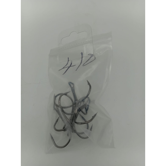 TREBLE HOOKS SIZE 4 5PCS/PKT