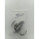TREBLE HOOKS SIZE 5/0 5PCS/PKT