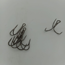 TREBLE HOOKS SIZE 1/0 5PCS/PKT