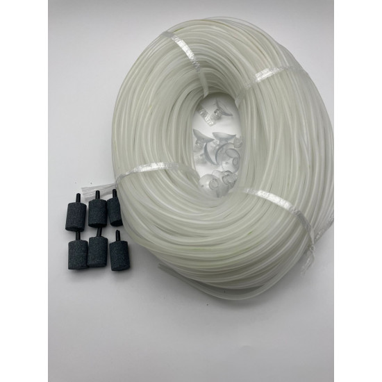PLASTIC TUBING AND AIR STONES