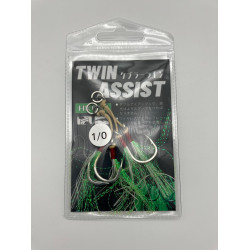 TWIN ASSIST HOOKS SIZE 1/0