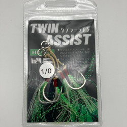 TWIN ASSIST HOOKS SIZE 1/0