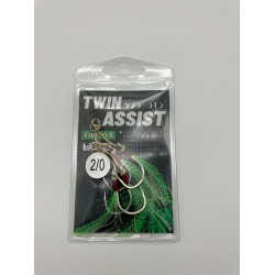 TWIN ASSIST HOOK SIZE 2/0