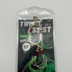 TWIN ASSIST HOOK SIZE 3/0