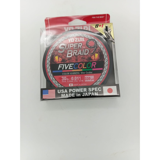 YOZURI  SUPER BRAID 30LB 0.011" 330 YARDS 