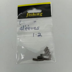 ALUMINIUM SLEEVES 1.2MM X 10PCS/ PKT