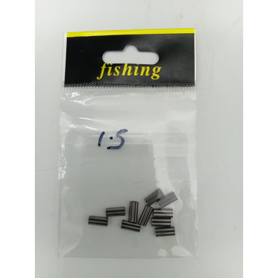 ALUMINIUM SLEEVES 1.5MM X 10PCS/ PKT