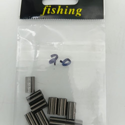 ALUMINIUM SLEEVES 2.0MM X 10PCS/ PKT